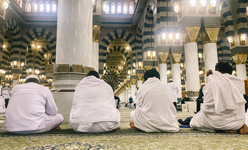 Muslims Praying